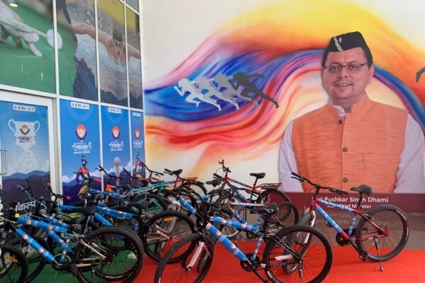 महाराणा प्रताप स्पोर्ट्स कॉम्प्लेक्स में साइकिल सुविधा से 38वें राष्ट्रीय खेल को मिलेगा नया आयाम