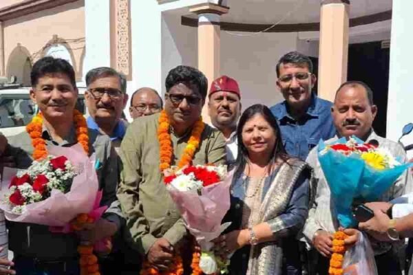 ठेकेदार यूनियन नगर निगम देहरादून चुनाव सम्पन्न; मुकेश शर्मा अध्यक्ष, चंद्रशेखर नेगी सचिव पद पर मनोनीत