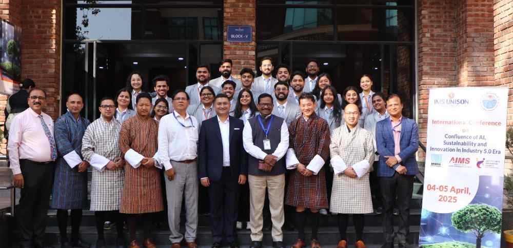 दो दिवसीय अंतरराष्ट्रीय सम्मेलन, “उद्योग 5.0 युग में एआई स्थिरता और नवाचार” का आई.एम.एस यूनिसन विश्वविद्यालय में समापन