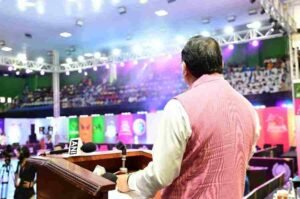मुख्यमंत्री ने वंदना कटारिया इंडोर स्टेडियम रोशनाबाद में आयोजित युवा ऑल स्टार्स चैम्पियनशिप-2025 के समापन समारोह में किया प्रतिभाग