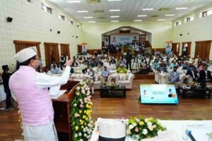 मुख्य सेवक संवाद के तहत सीएम ने स्टार्टअप संवाद कार्यक्रम में किया प्रतिभाग, युवाओं से आह्वान : सरकारी योजनाओं का लाभ उठाकर राज्य में शुरू करें स्टार्टअप