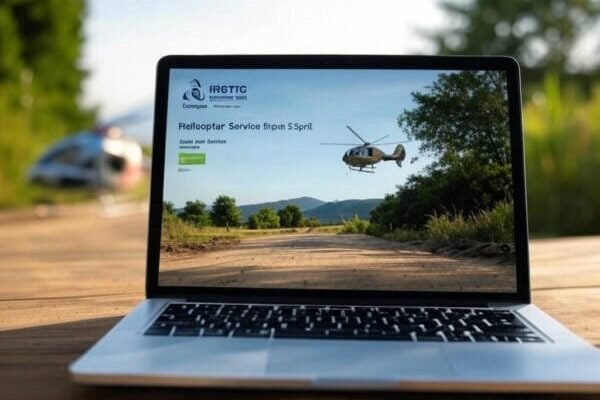 08 अप्रैल से शुरू होगी हेली सेवा की ऑनलाइन बुकिंग, IRCTC ने जारी किया पोर्टल