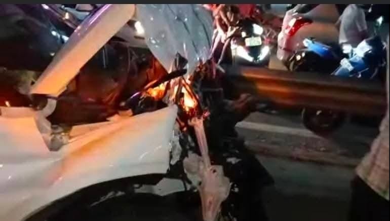 देहरादून में बड़ा हादसा आठ गाडियां आपस में भिड़ी: देखें वीडियो