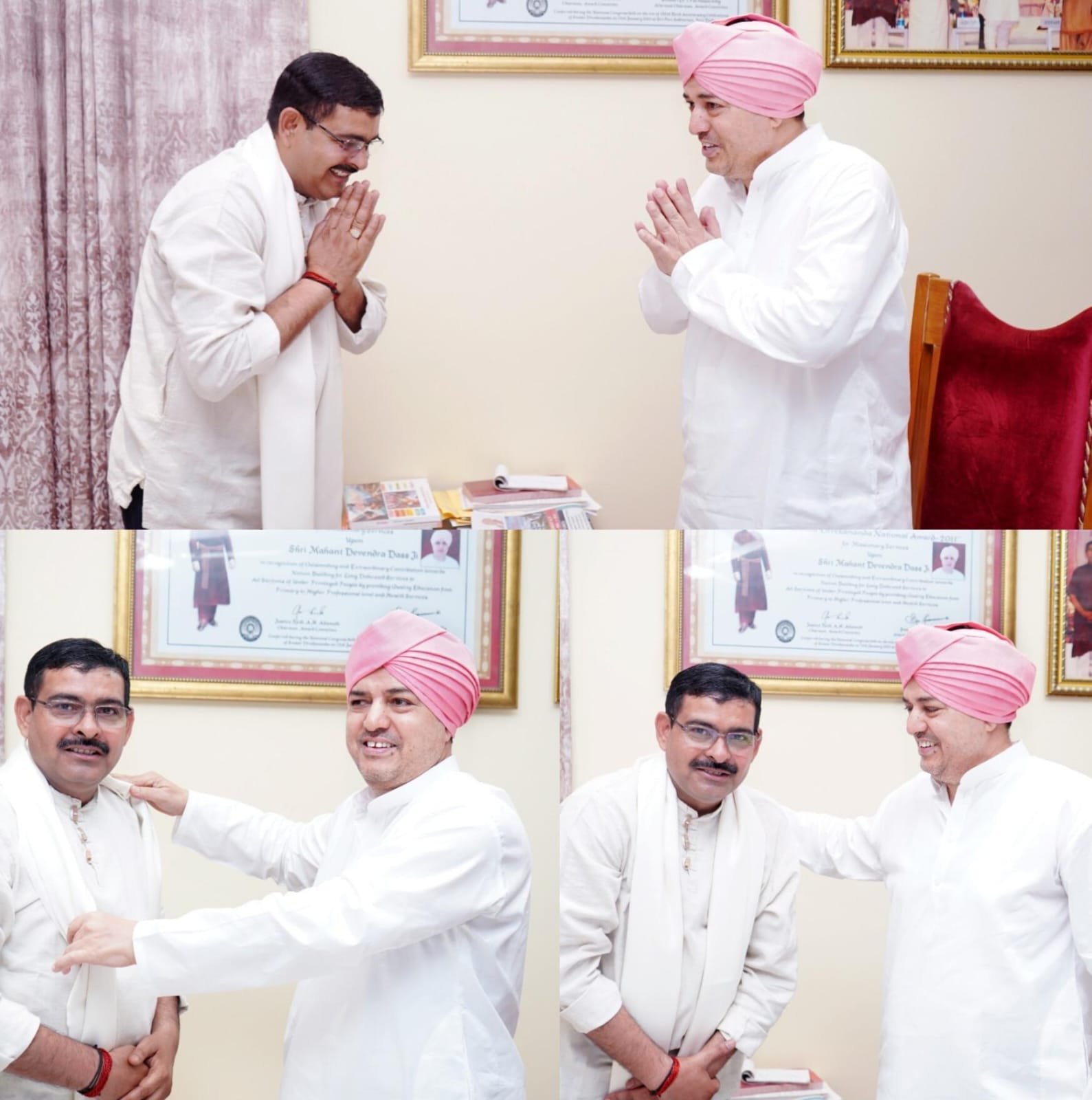 परमवीर चक्र विजेता योगेन्द्र सिंह यादव ने श्री दरबार साहिब में टेका माथा