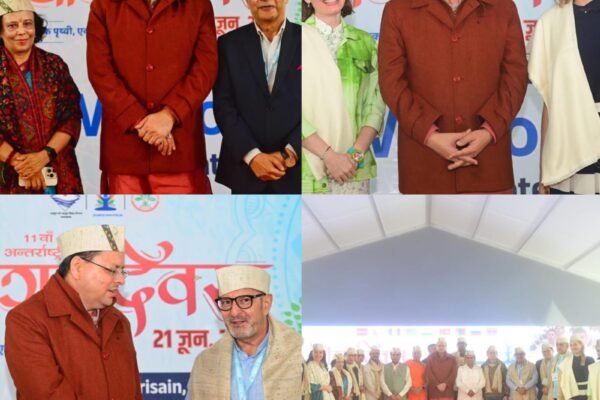 गैरसैंण की मिट्टी की खुशबू खींच लाई विदेशी मेहमानों को