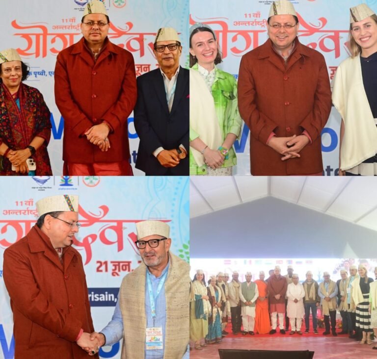 गैरसैंण की मिट्टी की खुशबू खींच लाई विदेशी मेहमानों को