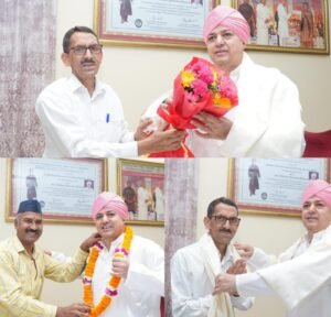 उत्तराखण्ड राज्य आंदोलनकारी सम्मान परिषद के उपाध्यक्ष ने श्री दरबार साहिब में टेका मत्था