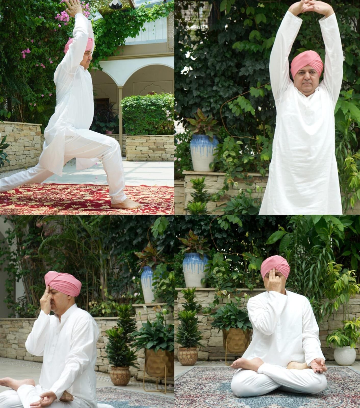 श्रीमहंत देवेन्द्र दास जी महाराज ने अन्तर्राष्ट्रीय योग दिवस पर देशवासियों को दी बधाई