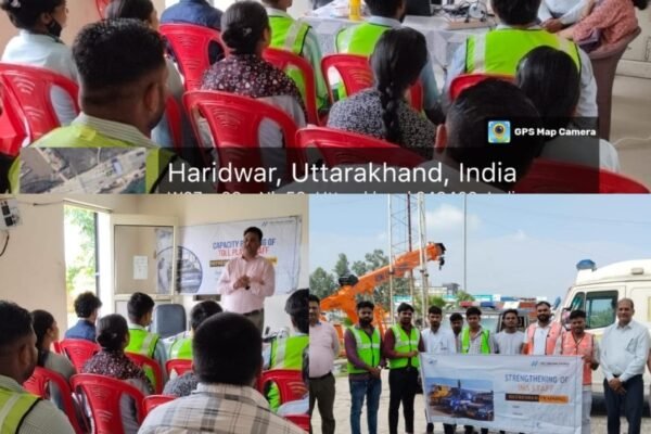 बहादराबाद टोल पर NHAI और HLL द्वारा दो दिवसीय प्रशिक्षण कार्यक्रम सम्पन्न