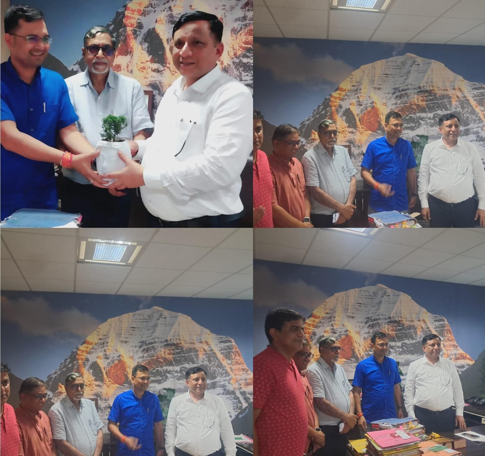 आईएपीएम के प्रतिनिधिमण्डल ने डीजी सूचना से की शिष्टाचार भेंट