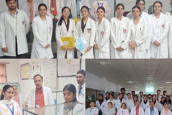 श्री गुरु राम राय मेडिकल काॅलेज में मेडिकल माॅडल प्रस्तुतिकरण में तितिक्षा रावत व टीम अव्वल