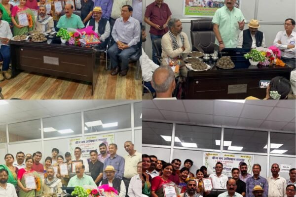 देहरादून में वन मंत्री सुबोध उनियाल ने किया बीज बम सप्ताह का शुभारंभ