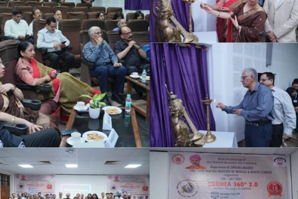 श्री महंत इन्दिरेश अस्पताल में विशेषज्ञ बोले रूमेटाॅइड रोगी काॅर्नियल अल्सर से आंखों को कैसे बचाएं