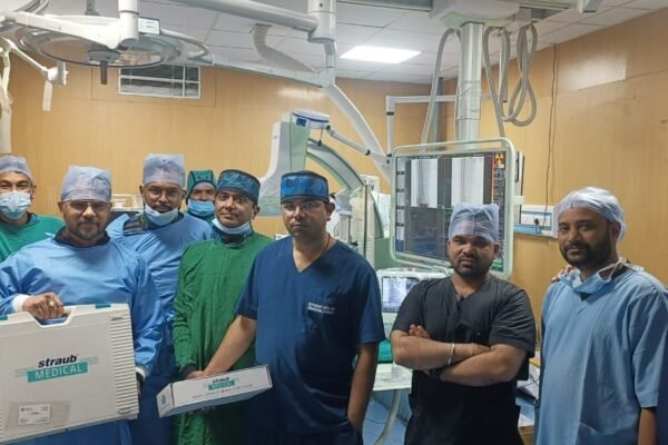 उत्तराखंड में पहली बार श्री महंत इन्दिरेश अस्पताल में सफल रोटारेक्स मेकेनिकल थ्रॉम्बेक्टॉमी