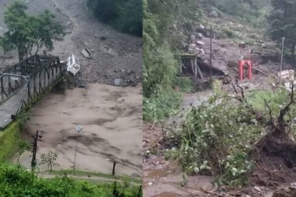 देवाल, बसुकेदार, भिलंगना के बादल फटने से तबाही, 2 लोग लापता, दर्जनों मवेशी बहे