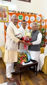 big breaking :त्रिवेंद्र अनिल बलूनी की उत्तराखंड भाजपा प्रदेश प्रभारी दुष्यंत गौतम से मुलाकात, क्या हुई होगी बात