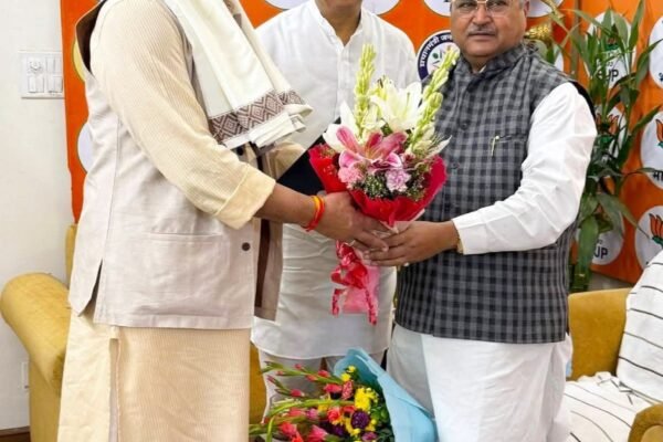 big breaking :त्रिवेंद्र अनिल बलूनी की उत्तराखंड भाजपा प्रदेश प्रभारी दुष्यंत गौतम से मुलाकात, क्या हुई होगी बात