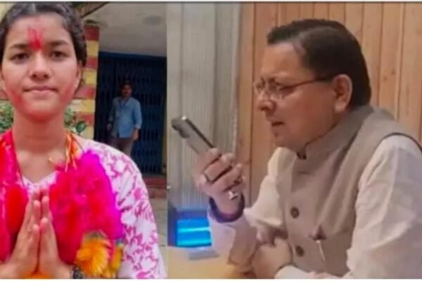 मुख्यमंत्री ने सारकोट की नव निर्वाचित युवा प्रधान प्रियंका को दी बधाई