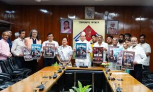 मुख्यमंत्री पुष्कर सिंह धामी ने सोमवार को सचिवालय में फ़िल्म बौल्या काका के पोस्टर का विमोचन किया