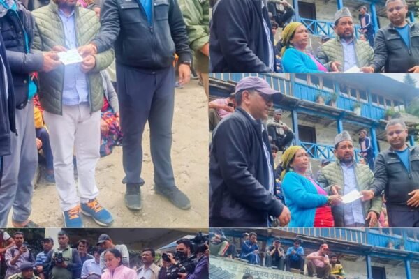 धराली में 98 आपदा प्रभावित परिवारों को मिली पाँच-पाँच लाख रुपये की तत्कालिक सहायता