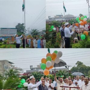 MDDAमें धूमधाम से मनाया गया 79 वां स्वतंत्रता दिवस,उपाध्यक्ष बंशीधर तिवारी ने किया ध्वजारोहण