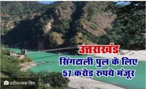 मुख्यमंत्री ने सिंगटाली पुल के लिए 57 करोड़ रुपए की स्वीकृत दी