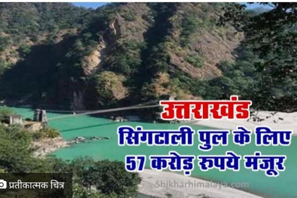 मुख्यमंत्री ने सिंगटाली पुल के लिए 57 करोड़ रुपए की स्वीकृत दी