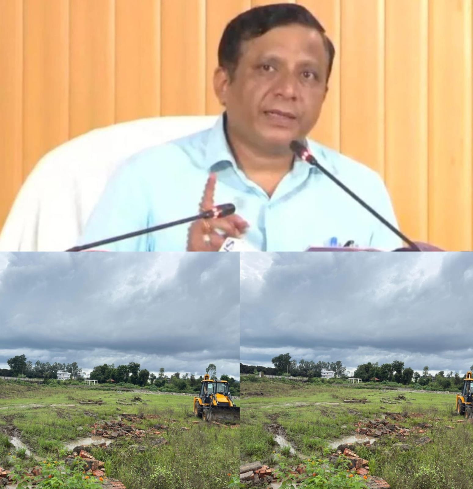 एमडीडीए की बड़ी कार्रवाई, शीशमबाड़ा परवल रोड पर 10 बीघा जमीन पर अवैध प्लॉटिंग ध्वस्त, अवैध अतिक्रमण वालों के हौसले पस्त