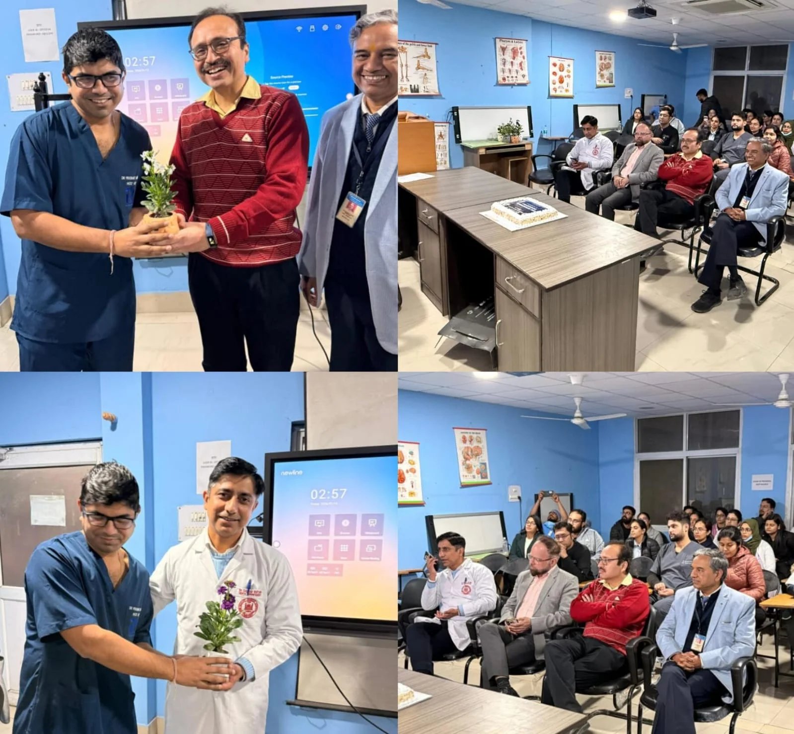 श्री महंत इन्दिरेश अस्पताल में रही वैश्विक इंटरवेंशनल रेडियोलॉजी (आईआर) दिवस की धूम