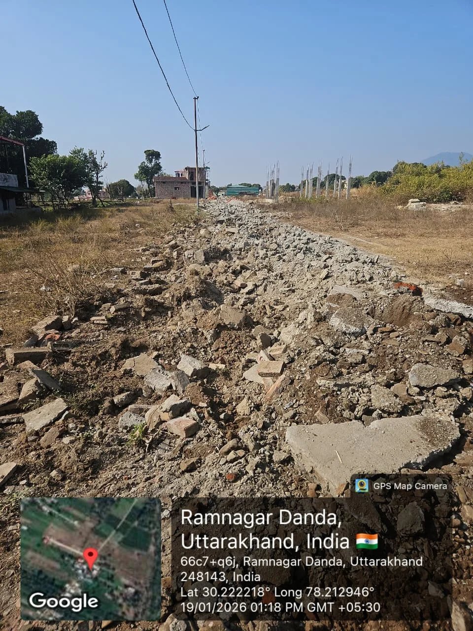 एमडीडीए का अवैध प्लॉटिंग पर करारा प्रहार, रानीपोखरी–थानों में बड़ी कार्रवाई, 22–27 बीघा में फैली अवैध प्लॉटिंग ध्वस्त