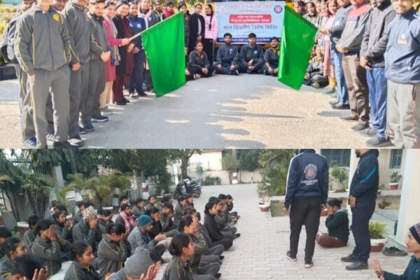 श्री गुरु राम राय विश्वविद्यालय विशेष एनएसएस शिविर से जनजागरूकता की अलख जगाई