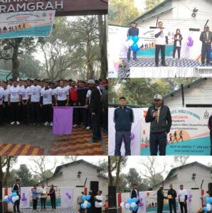 श्री महंत इंदिरेश अस्पताल ने मिलिट्री अस्पताल संग दिया कैंसर जागरूकता का सन्देश