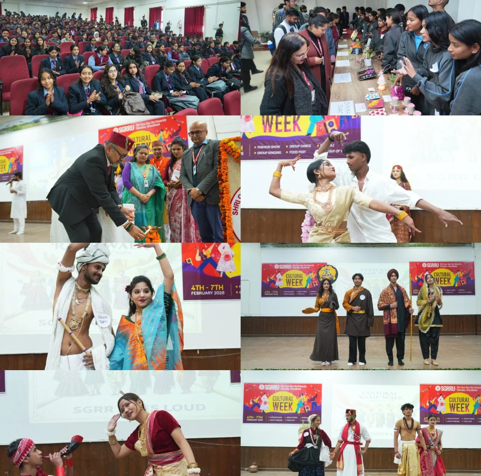 श्री गुरु राम राय विश्वविद्यालय में सांस्कृतिक सप्ताह का जोरदार आगाज़