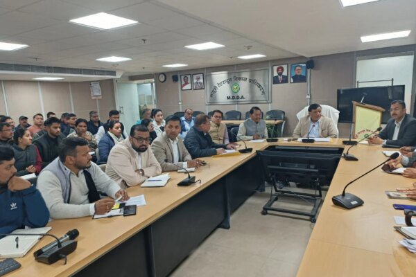 मुख्यमंत्री पुष्कर सिंह धामी के दिशा-निर्देशों में विज़न से विज़िबल डेवलपमेंट की ओर एमडीडीए