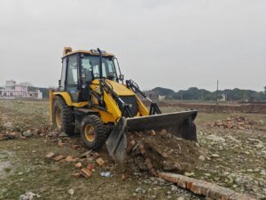 एमडीडीए की सख़्त कार्रवाई : अवैध प्लॉटिंग पर चला बुलडोज़र, 10 बीघा क्षेत्र में ध्वस्तीकरण