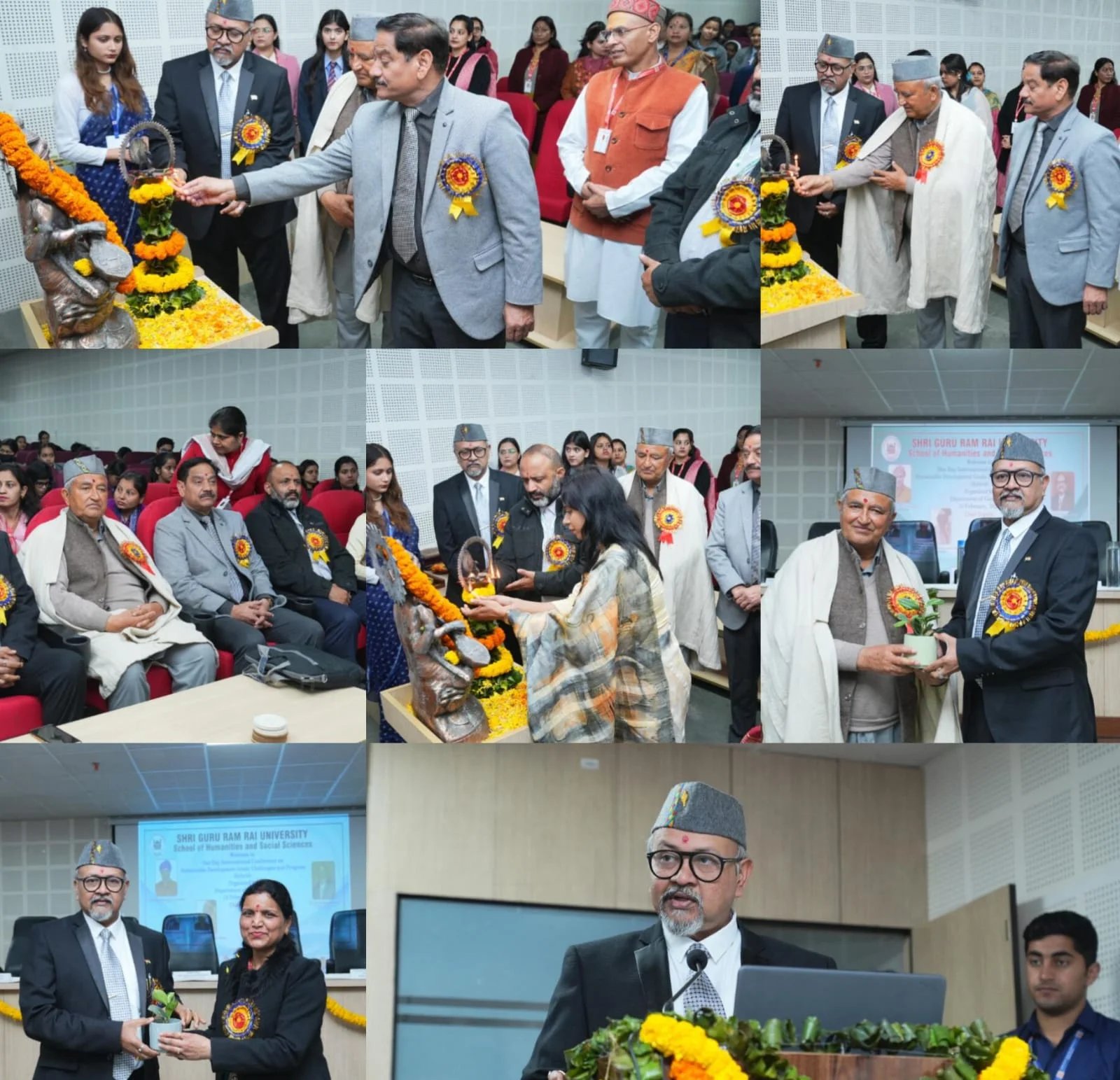 श्री गुरु राम राय विश्वविद्यालय में सतत विकास पर अंतरराष्ट्रीय मंथन