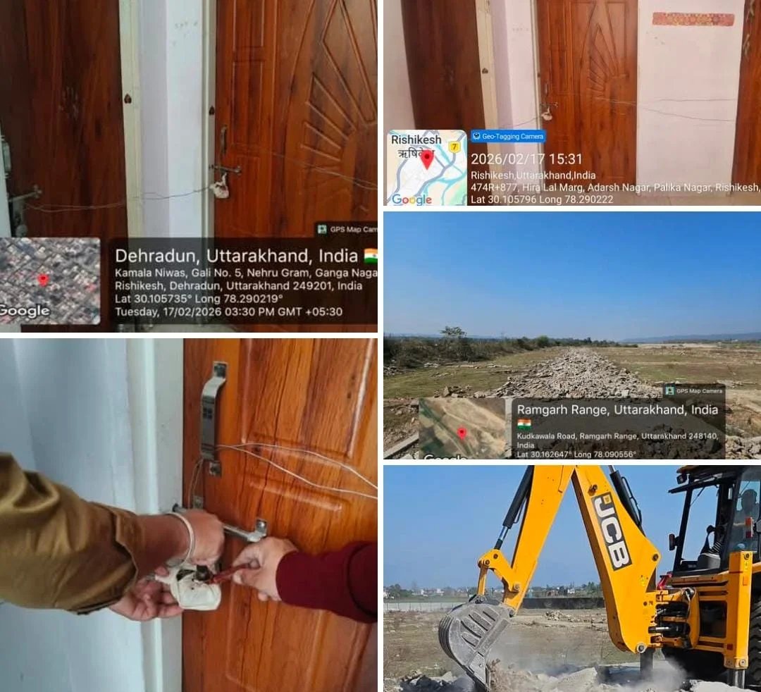 अवैध निर्माणों पर एमडीडीए की सख्त कार्रवाई, ऋषिकेश–डोईवाला में ध्वस्तीकरण और सीलिंग