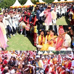 होली के रंगों में दिखी उत्तराखंड की संस्कृति, आस्था और विकास के संदेश के साथ दिखे सीएम धामी