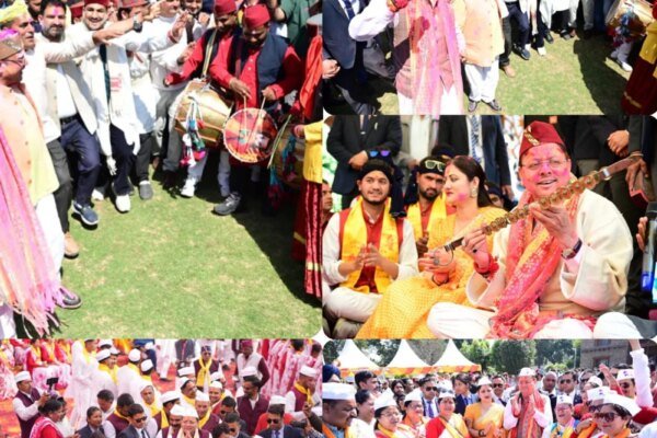 होली के रंगों में दिखी उत्तराखंड की संस्कृति, आस्था और विकास के संदेश के साथ दिखे सीएम धामी