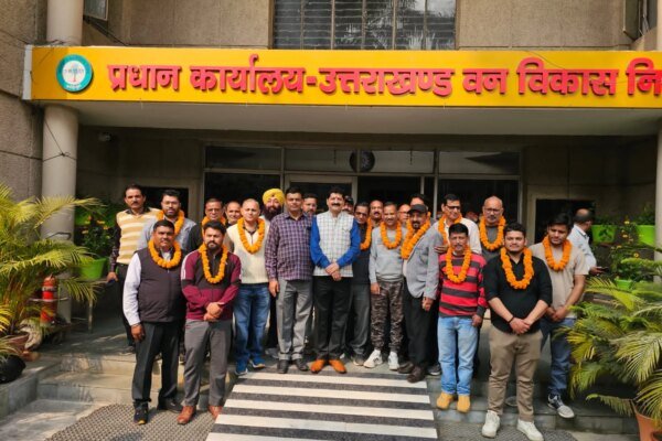 वन विकास निगम कर्मचारी संगठन के चुनाव सम्पन्न, प्रेम सिंह चौहान बने प्रांतीय अध्यक्ष