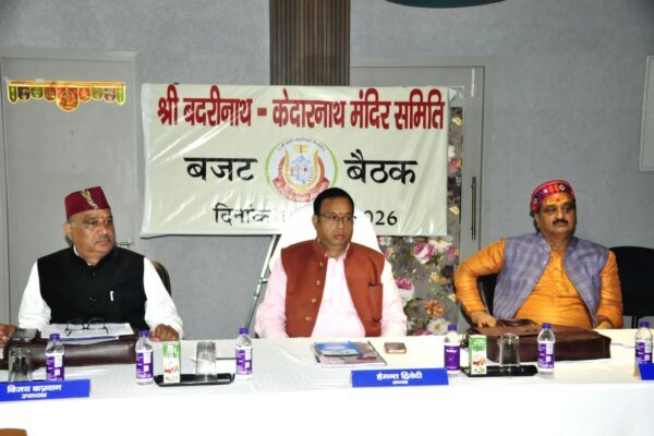 बद्री- केदार मंदिर में गैर सनातनियों के प्रवेश पर रोक:हेमंत द्विवेदी