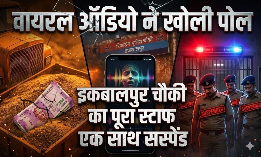 सीएम पुष्कर सिंह धामी के निर्देश पर इकबालपुर चौकी के सभी पुलिसकर्मी निलंबित