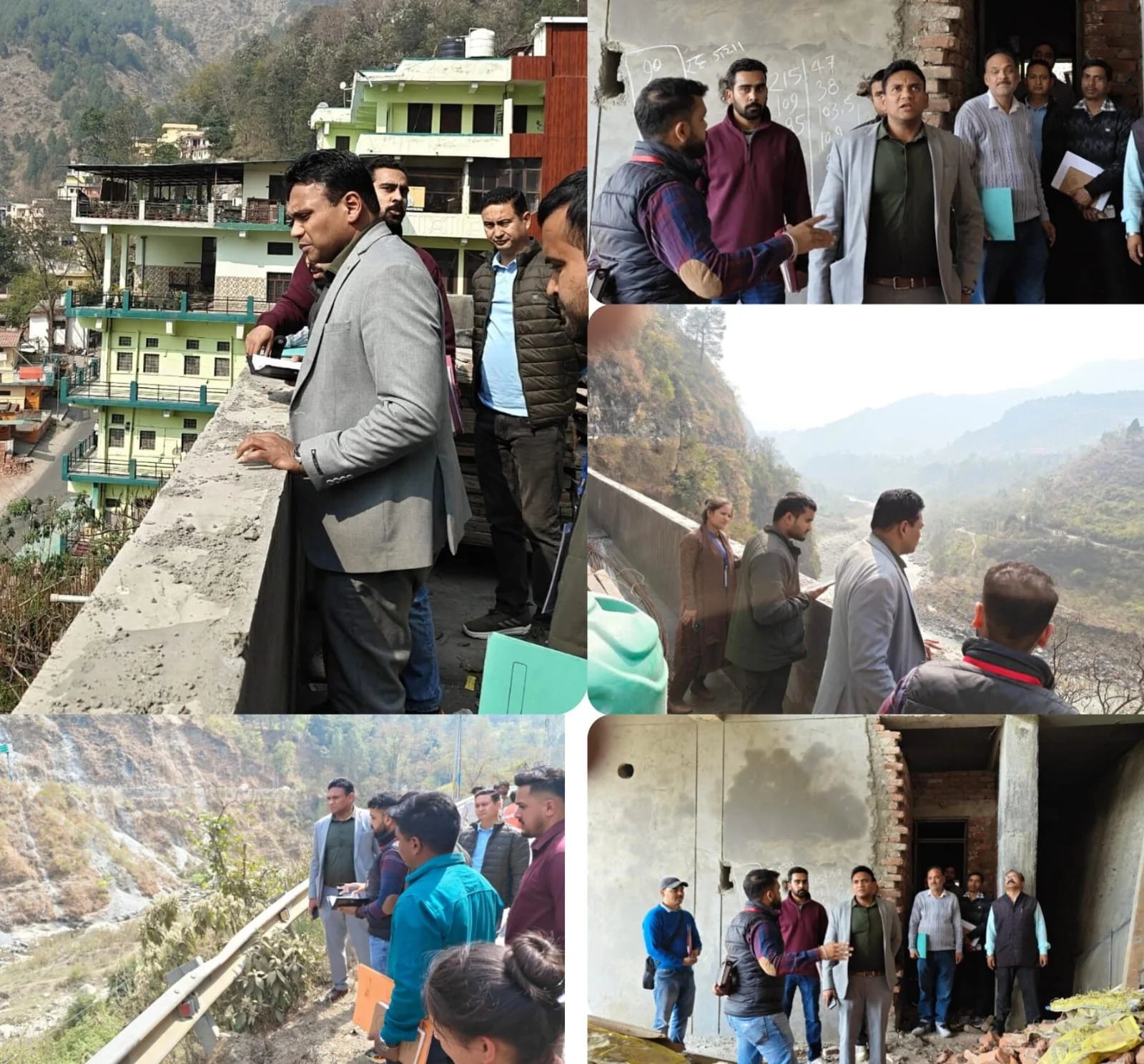 चारधाम यात्रा से पहले ट्रैफिक व्यवस्था दुरुस्त करने की तैयारी, गौचर-कर्णप्रयाग-चमोली में पार्किंग परियोजनाओं का निरीक्षण