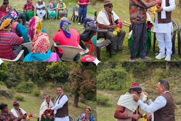 ग्राम पंचायत देवल के सामाजिक कार्यकर्त्ता व भाजपा के सह मीडिया प्रभारी(प्रदेश) कमलेश. उनियाल किया लुठियाग के खल्वा नामी तोक का भ्रमण