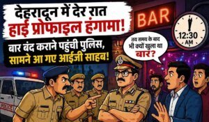 गजब:देहरादून में बार बंद कराने पहुंची पुलिस के सामने आए आईजी, कप्तान ने खुद संभाला मोर्चा