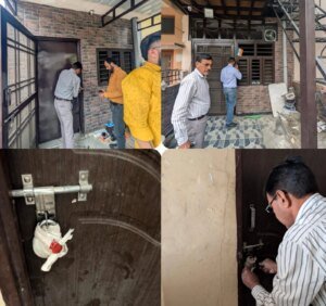 एमडीडीए का बड़ा एक्शन, अवैध निर्माणों पर चला सीलिंग अभियान, पटेलनगर–देहराखास में दो निर्माण सील