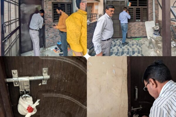 एमडीडीए का बड़ा एक्शन, अवैध निर्माणों पर चला सीलिंग अभियान, पटेलनगर–देहराखास में दो निर्माण सील