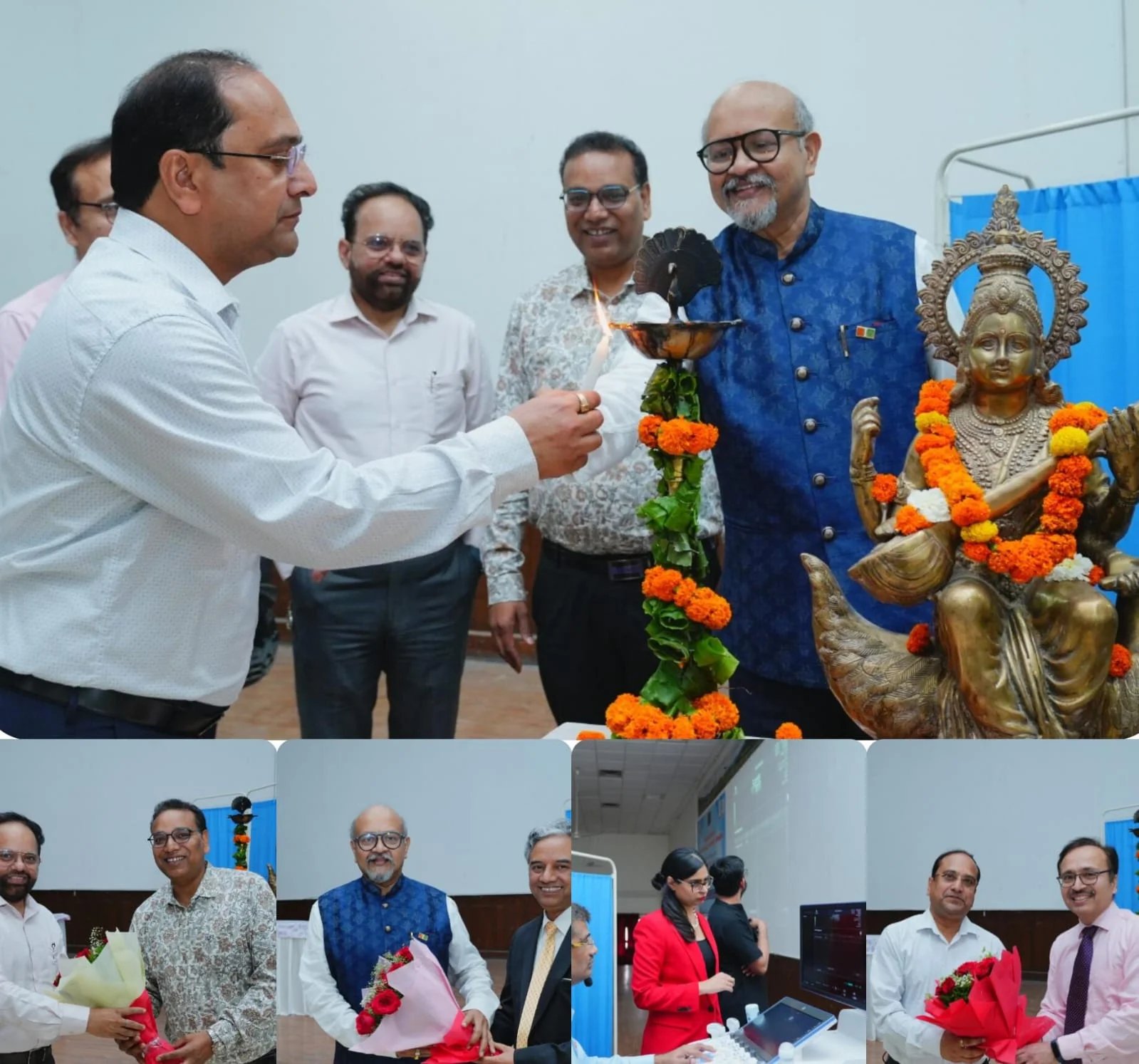 श्री महंत इन्दिरेश अस्पताल में गर्भ में ही दिल की बीमारियों की पहचान पर किया मंथन