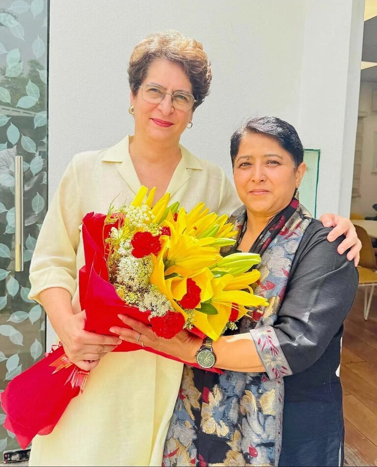 प्रियंका-ज्योति मुलाकात के निकाले जा रहे सियासी मायने, धर्मपूर से टिकट की ज्योति कर रही तैयारी