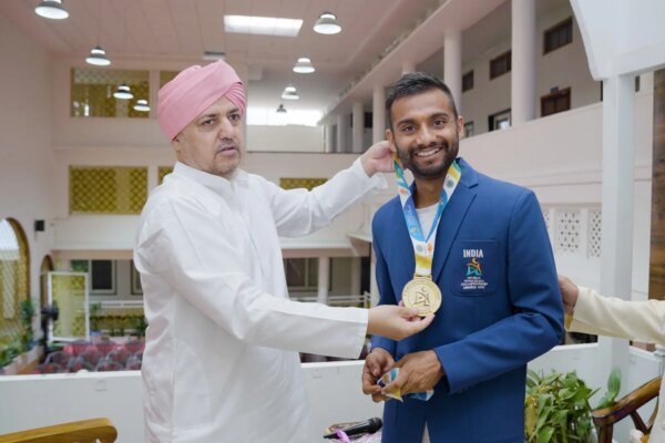 विश्व पटल पर चमका एसजीआरआर विश्वविद्यालय का सुमीर ज्ञवाली